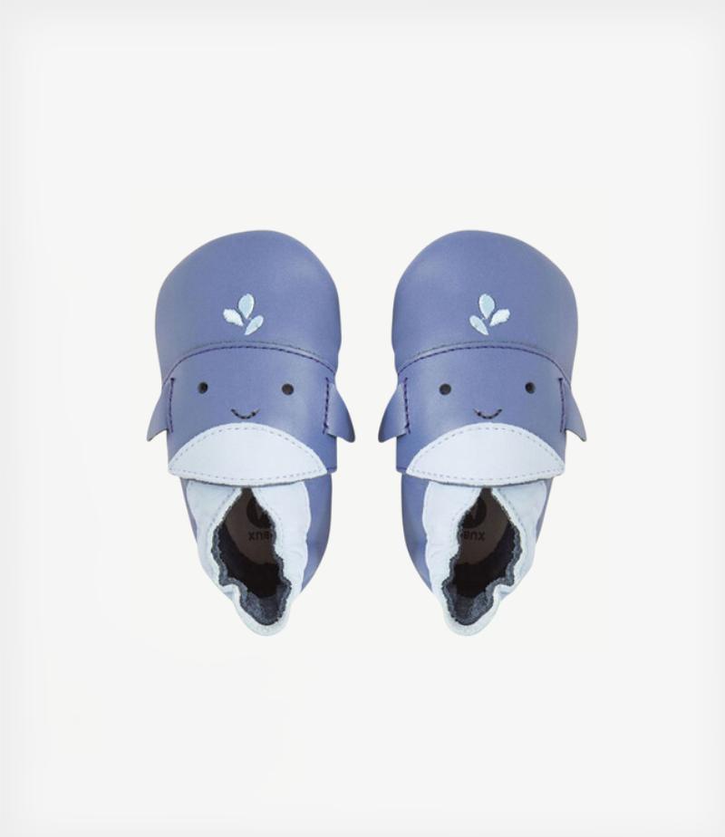 Bobux - Soft Sole Whale Blue Indigo