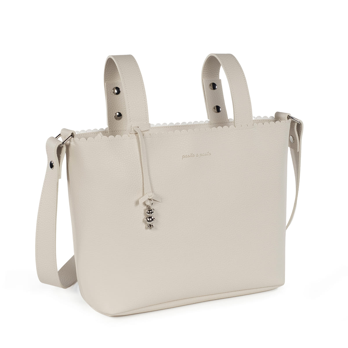 Pasito a Pasito - Borsa a Tracolla Icon Crema