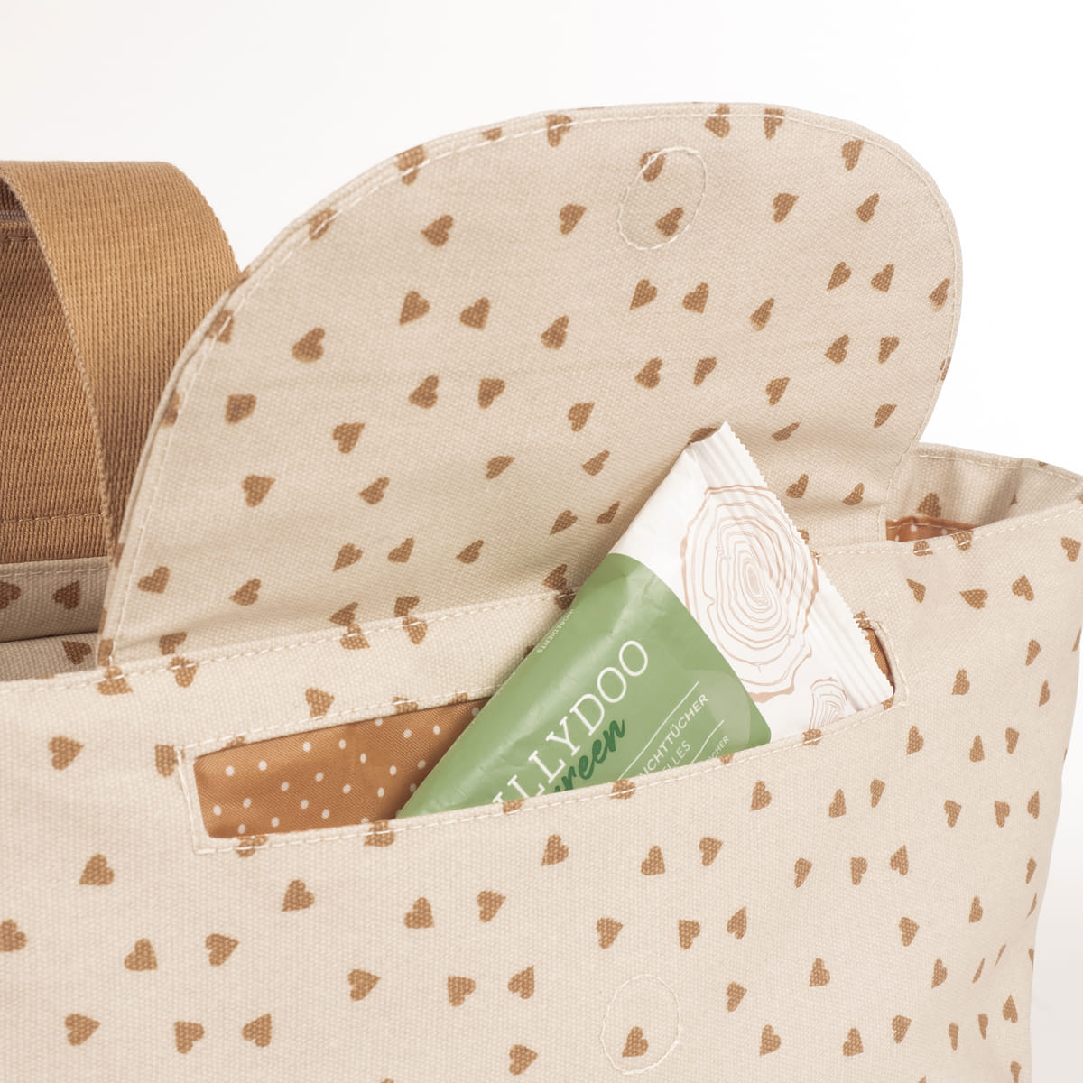 Walking Mum - Borsa Organizzatrice Cuori Poppy