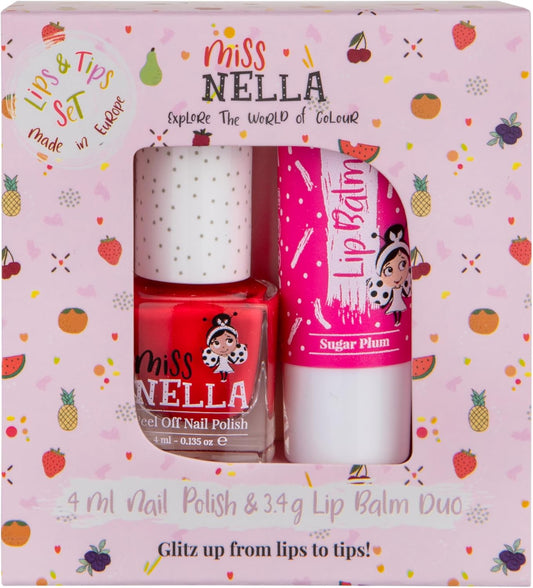 Miss Nella – Duo-Set – Nagellack + Lippenbalsam