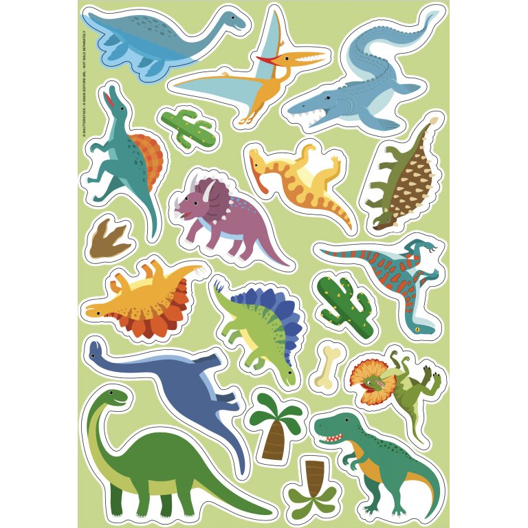Mega-Box zum Basteln. Die Dinosaurier