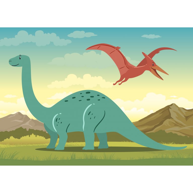 Mega-Box zum Basteln. Die Dinosaurier