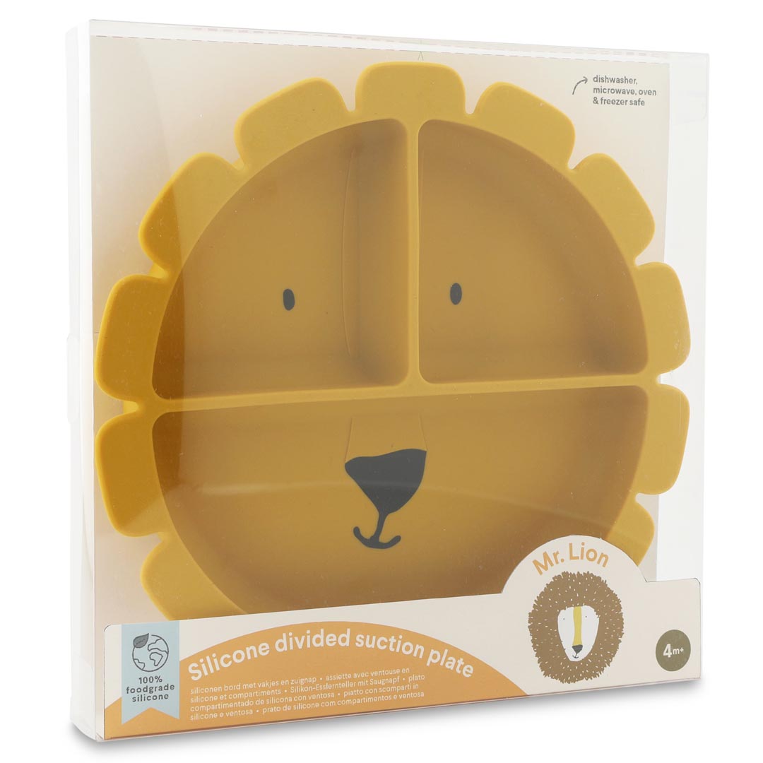 Trixie - Set pappa in silicone Mr Lion