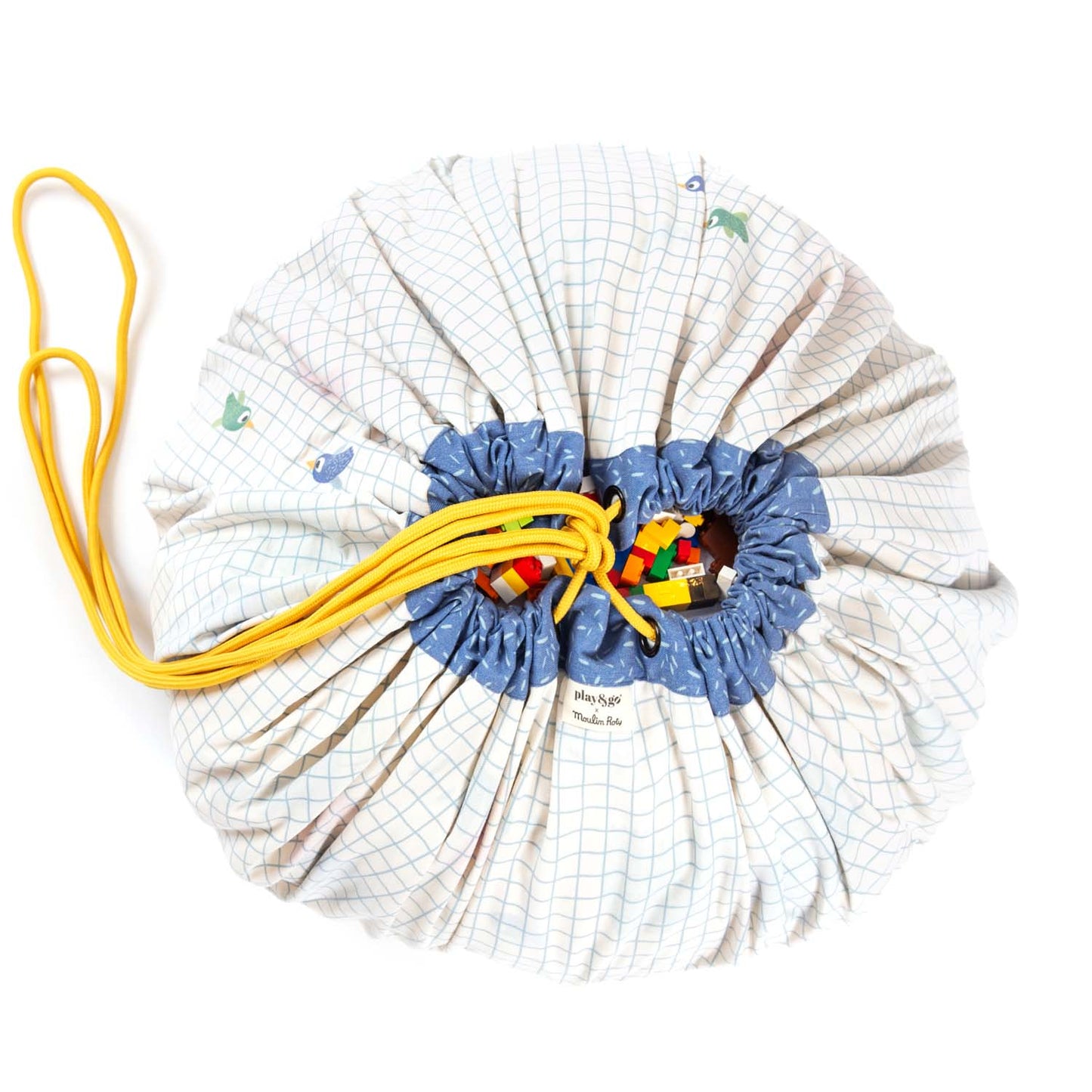 Play&Go Soft x Moulin Roty - Sacco portagiochi e tappeto 3 in 1