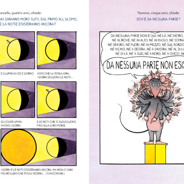 Se dormo con gli occhiali, vedo meglio i sogni? I grandi quesiti dei bambini.