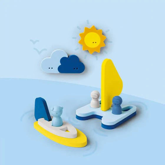 Quut - Badepuzzle - Segelboot