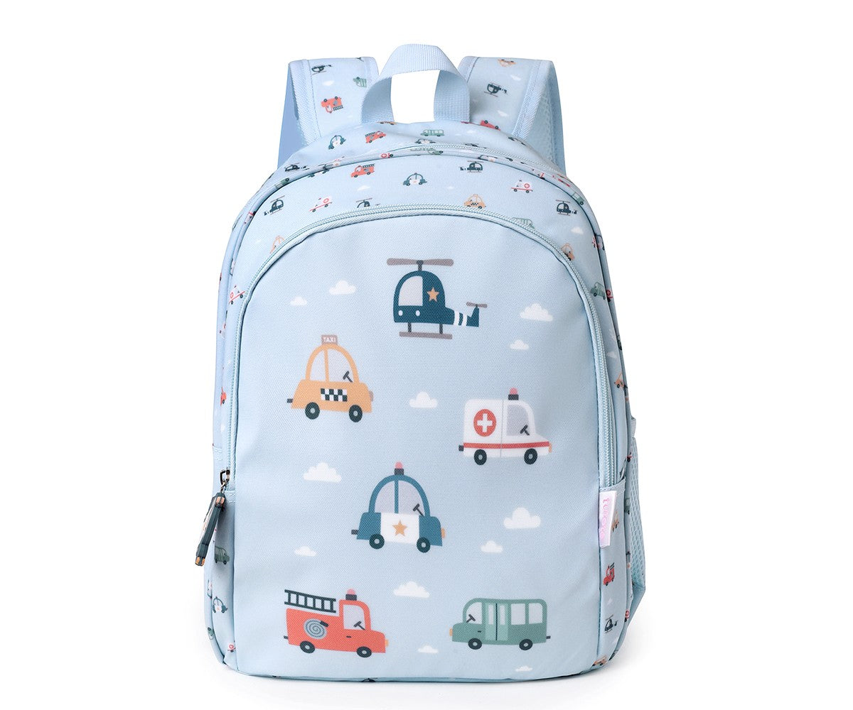 Tutete - Zainetto Maxi "City Cars" + Portachiavi Personalizzabile