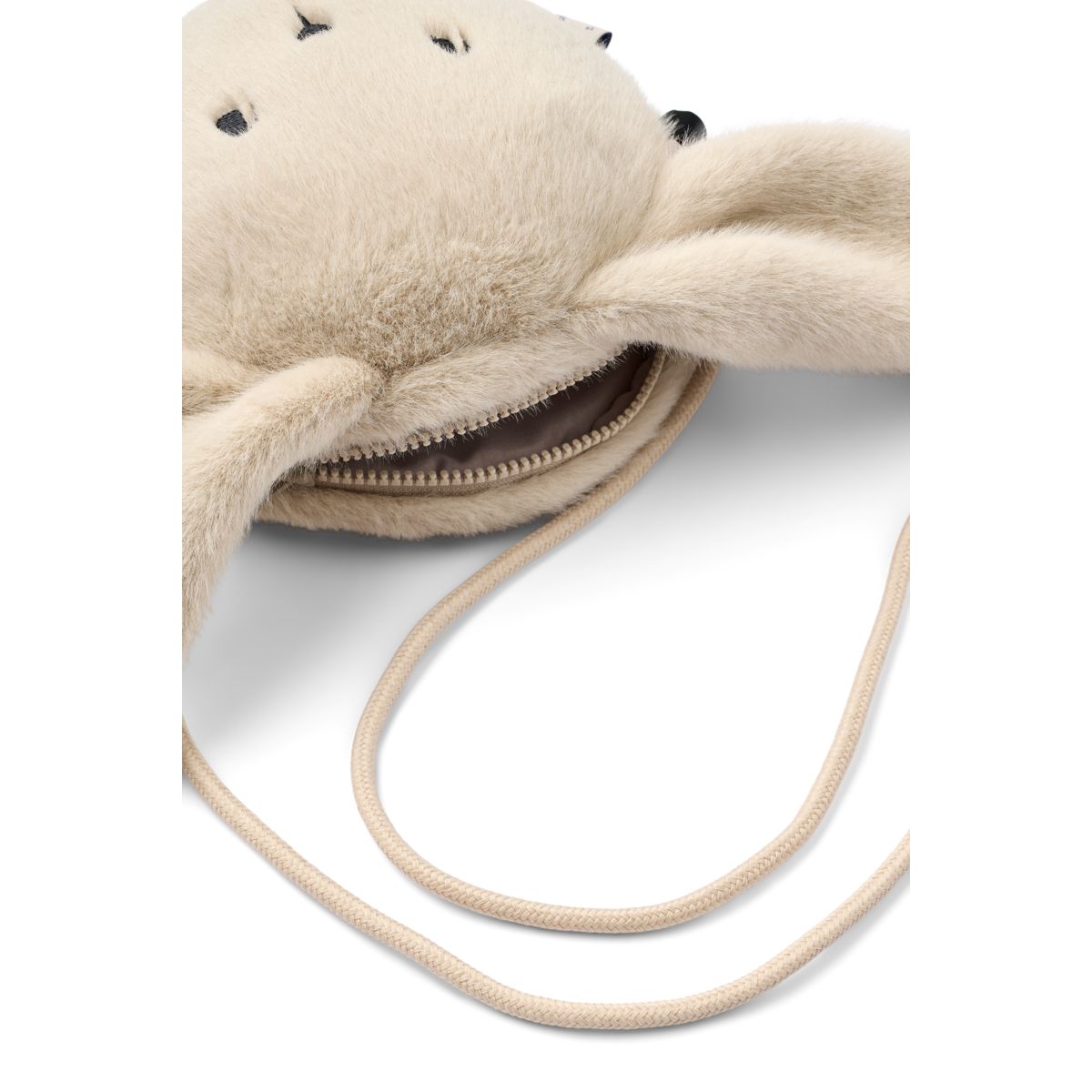 Borsa a tracolla Dianne in peluche
Nebbia