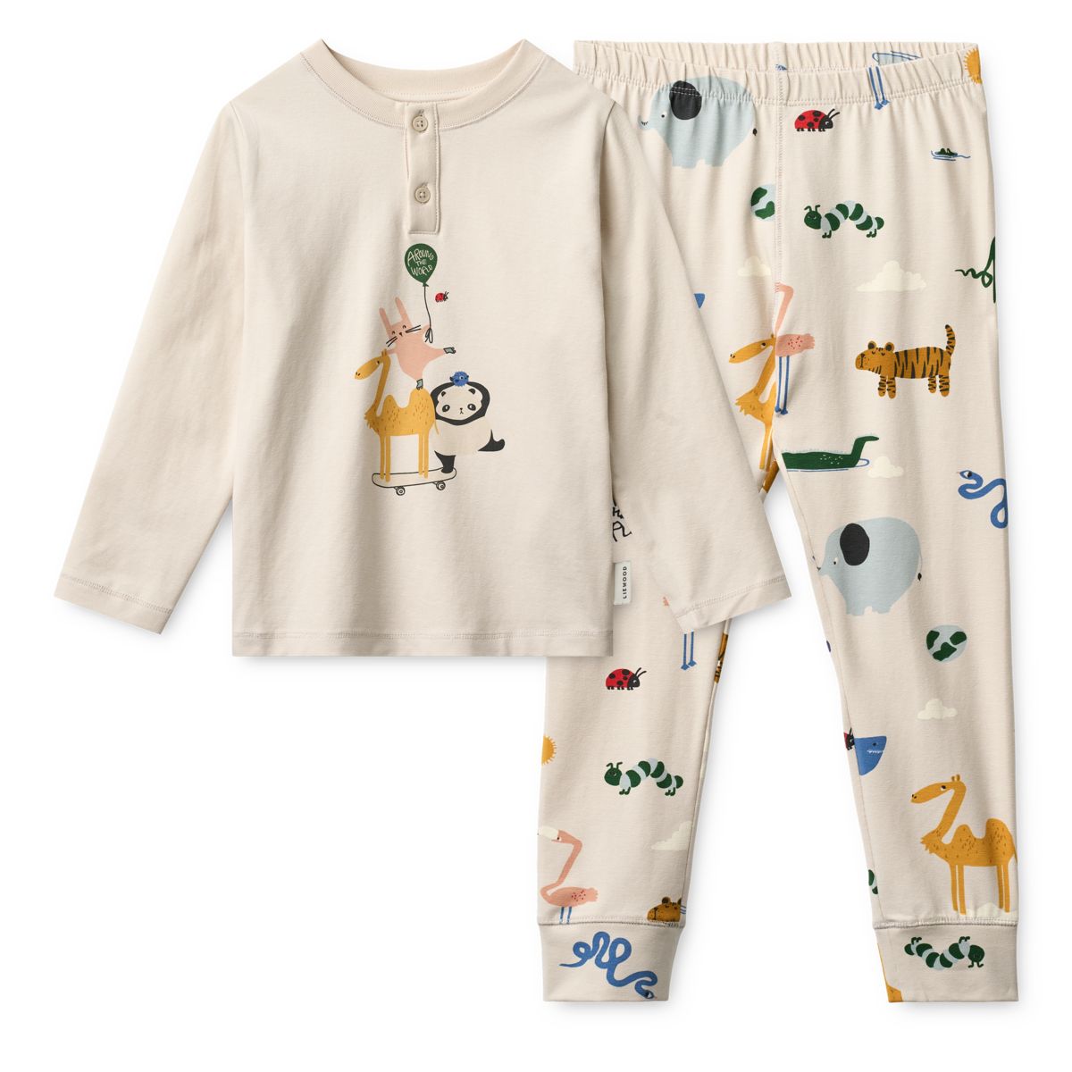 Liewood - Pigiama 2 Pz - Around the World / Sandy