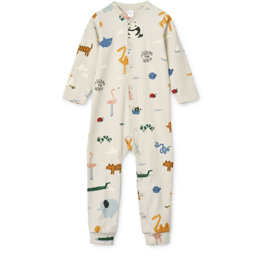 Liewood - Tutina pigiama - Around the World / Sandy