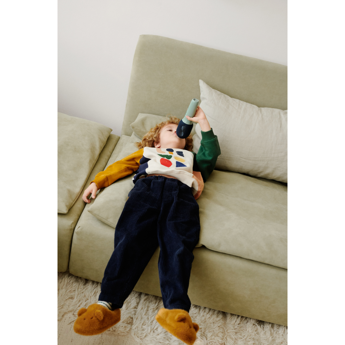 Liewood - Felpa Characters - Golden caramel / Multi Mix