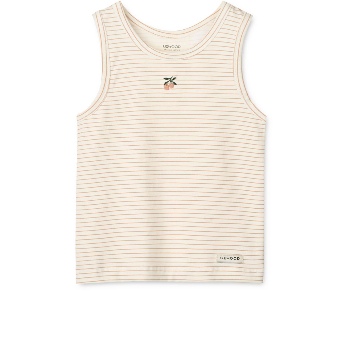 Liewood - Canotta 2 Pack - Mini peach sea shell / Stripe mix