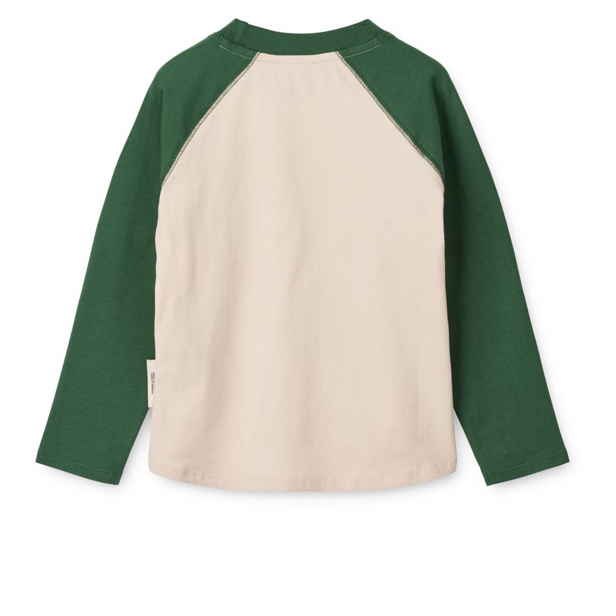 Liewood - T-shirt manica lunga Ellington - Dinomite / Garden green / Sandy