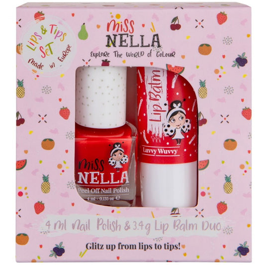 Miss Nella – Duo-Set – Nagellack + Lippenbalsam