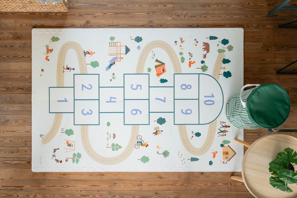 Play&Go - EEVA Spielmatte - (180 x 180 cm - 9 Fliesen)