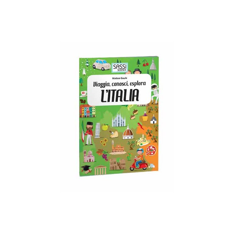 Viaggia, conosci, esplora: L'Italia - Libro e puzzle 210 Pz