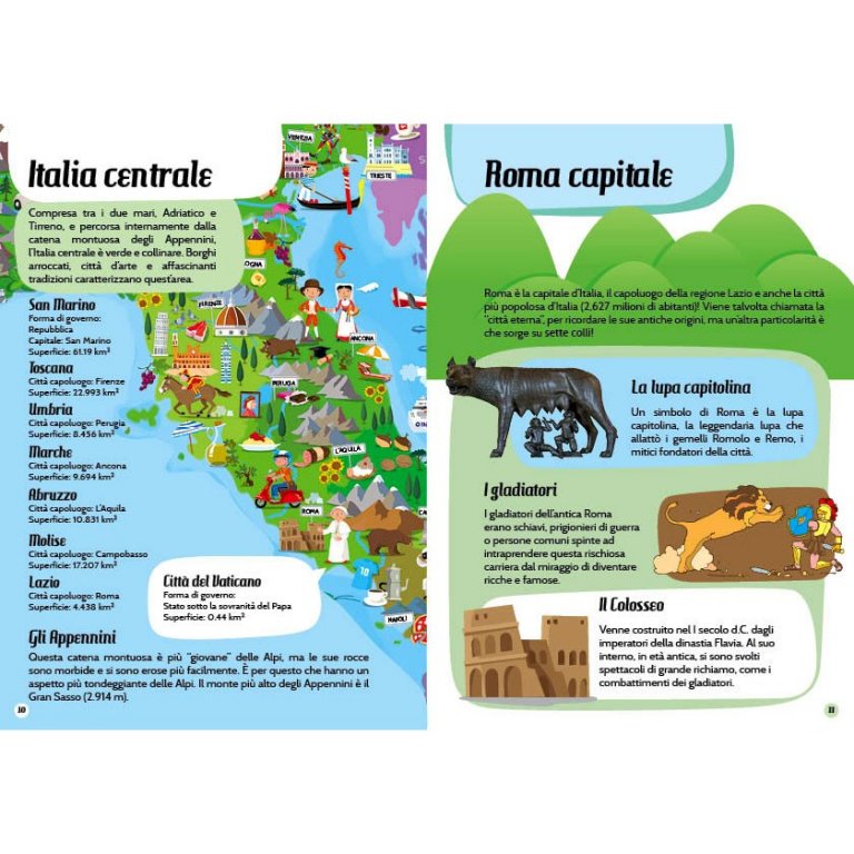 Viaggia, conosci, esplora: L'Italia - Libro e puzzle 210 Pz