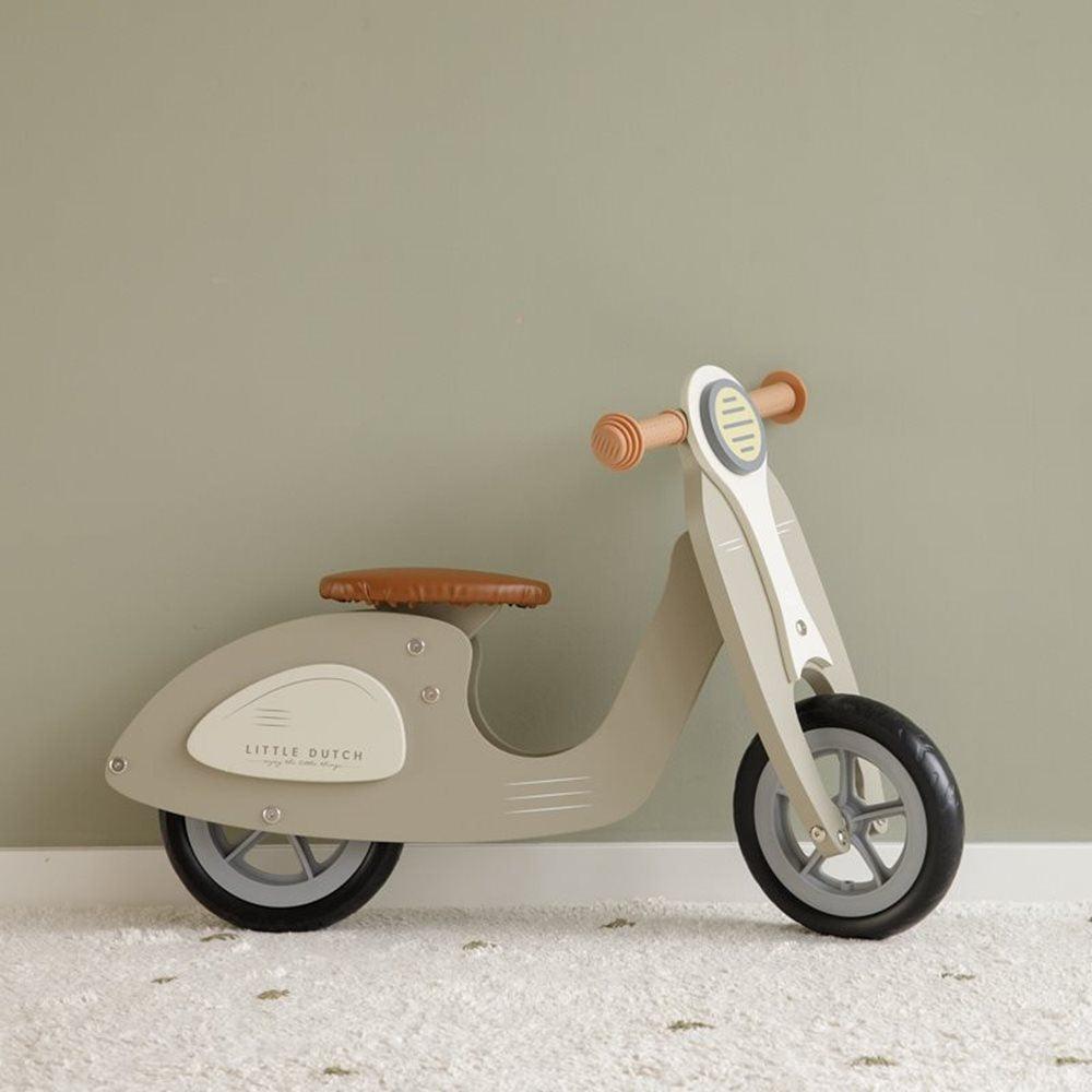Little Dutch - Balance Bike - Vespa Verde Oliva - Nani&S di Enza Tramontana