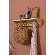 Mussola 120x120 in cotone organico Fiori e farfalle - Nani&S di Enza Tramontana