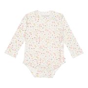 Little Dutch - Body manica lunga "Fiori e Farfalle" 50/56