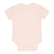 Little Dutch - Body manica corta a costine "Rosa" 50/56