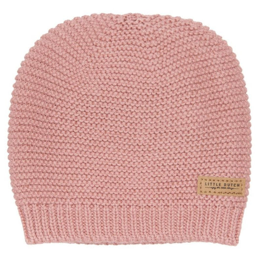 Little Dutch - Cappello Tricotti "Rosa antico" TAGLIA 1