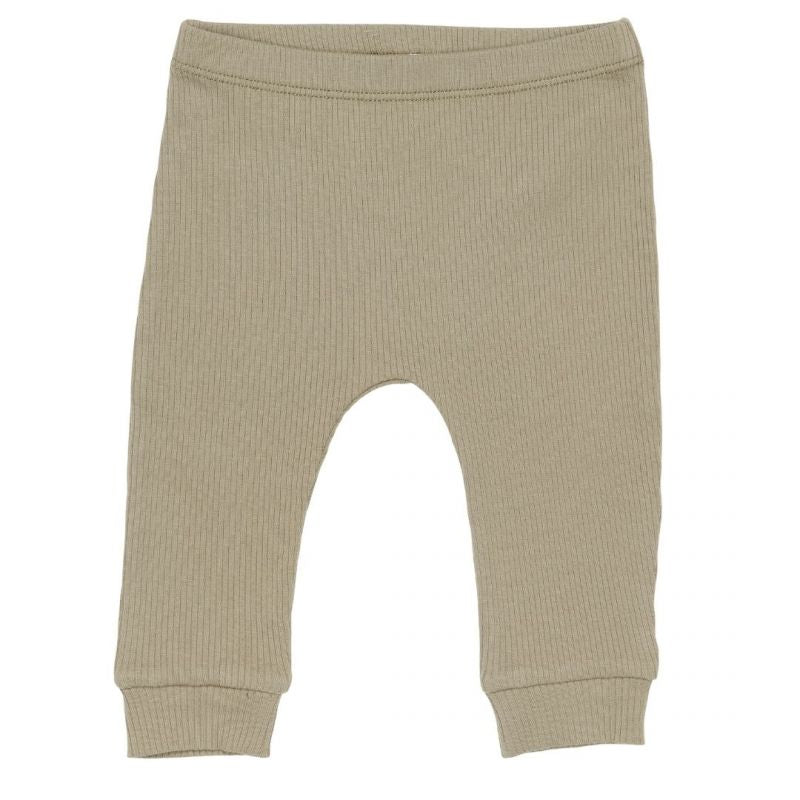 Little Dutch - Pantalone lungo a costine "Verde oliva" 50/56