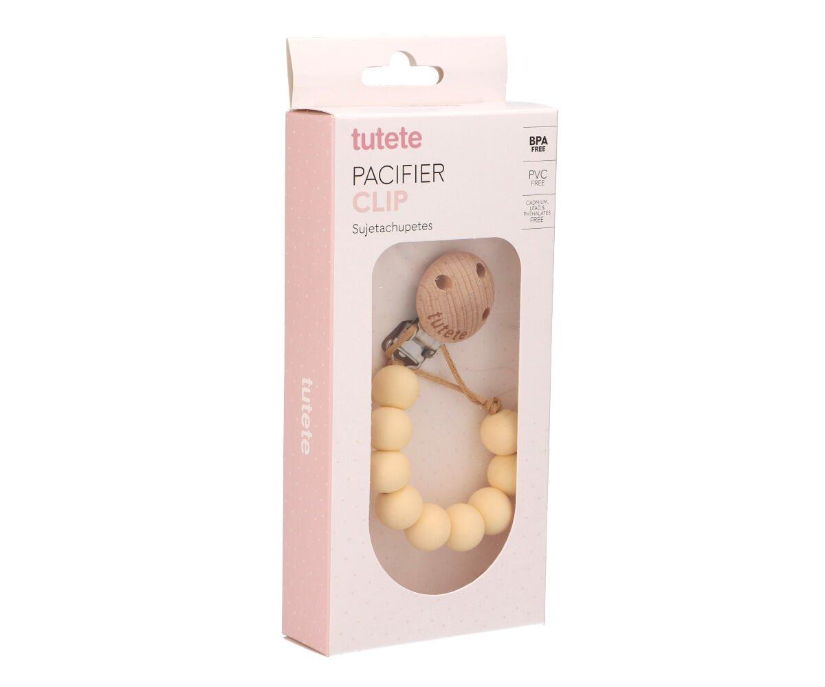 Tutete - Silikon-Schnullerkette „Pure Lemon“.