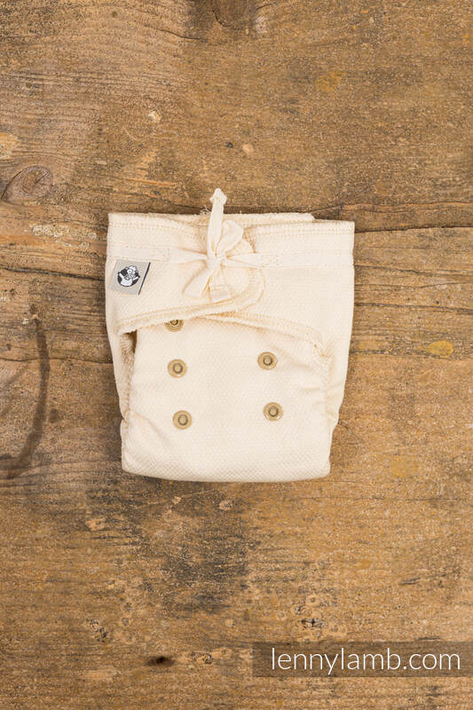 Lenny lamb - set di pannolini lavabili- Herringbone Green Pea & Fresh Mint- NB-New Born