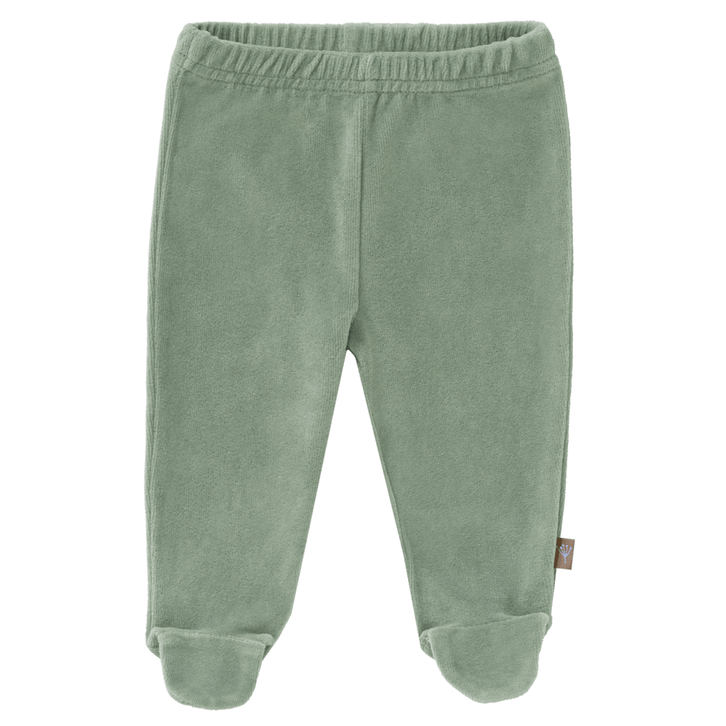 Fresk - Pantaloni in velour GOTS Verde - Nani&S di Enza Tramontana