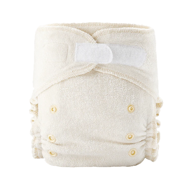 Happy Bear- Pannolino lavabile FITTED in bamboo - Nani&S di Enza Tramontana