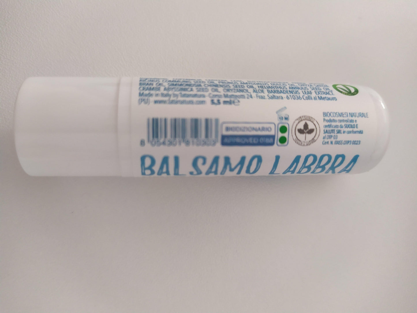Balsamo per labbra Neutro - Aloe Vera - Nani&S di Enza Tramontana