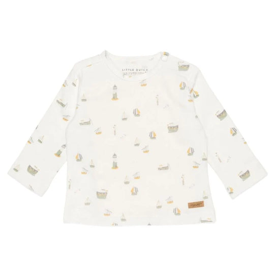 Little Dutch - Maglietta a maniche lunghe "Baia dei marinai" 50/56