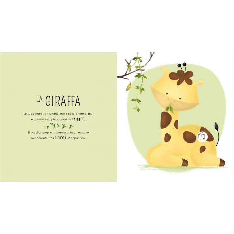 Chi c'è nella Savana? - libro sonoro - Nani&S di Enza Tramontana