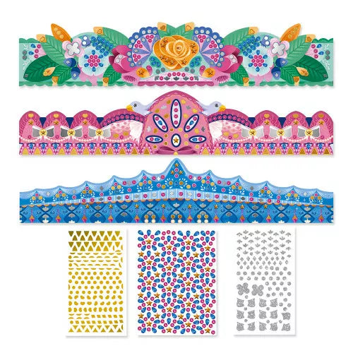 Janod - Strass e adesivi "Corone"