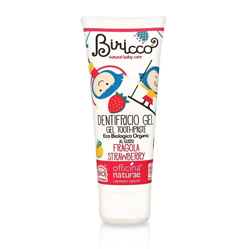 Officina Naturae - Dentifricio naturale gel "Fragola"