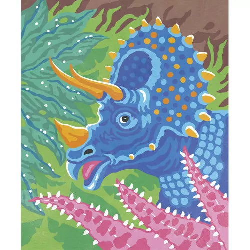 Janod - Malen nach Zahlen Aquarell „Dinosaurier“