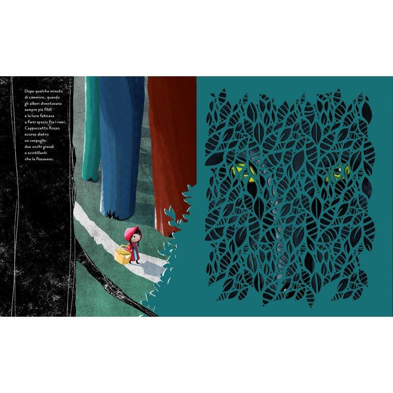 cappuccetto rosso - libro illustrato e intagliato - Nani&S di Enza Tramontana