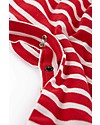 FRUGI - Tutina a righe bianche e rosse "Trattore"