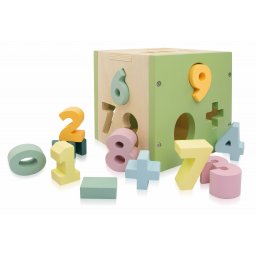 Il cubo dei numeri - giochi in legno