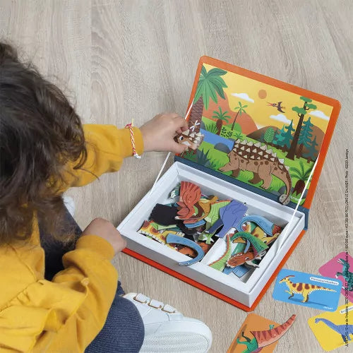 Janod - Magnéti'Book Dinosauri