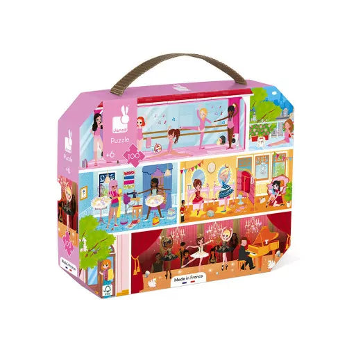 Janod - Puzzle „Tanzakademie“ – 100 Teile