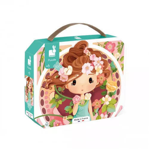 Janod - Puzzle „Inspired by Mucha“ 100 Teile