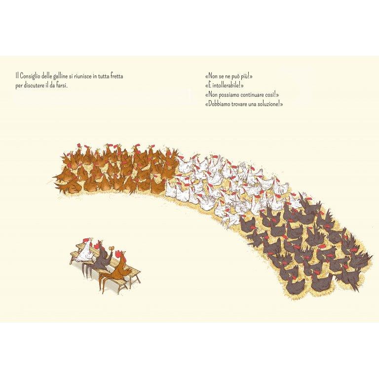 Storie di un pollaio. Battibecchi da cortile - libro illustrato - Nani&S di Enza Tramontana