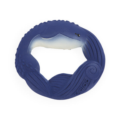 KALOO - Anello da dentizione in gomma naturale "Balena"