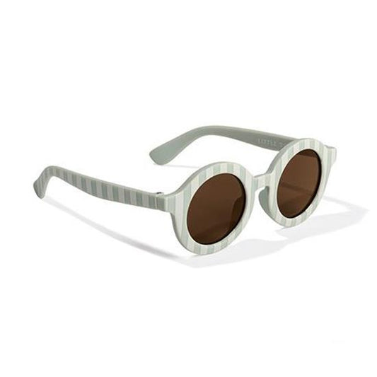 Little Dutch - Occhiali da sole polarizzati "Round Shape Fresch Green"