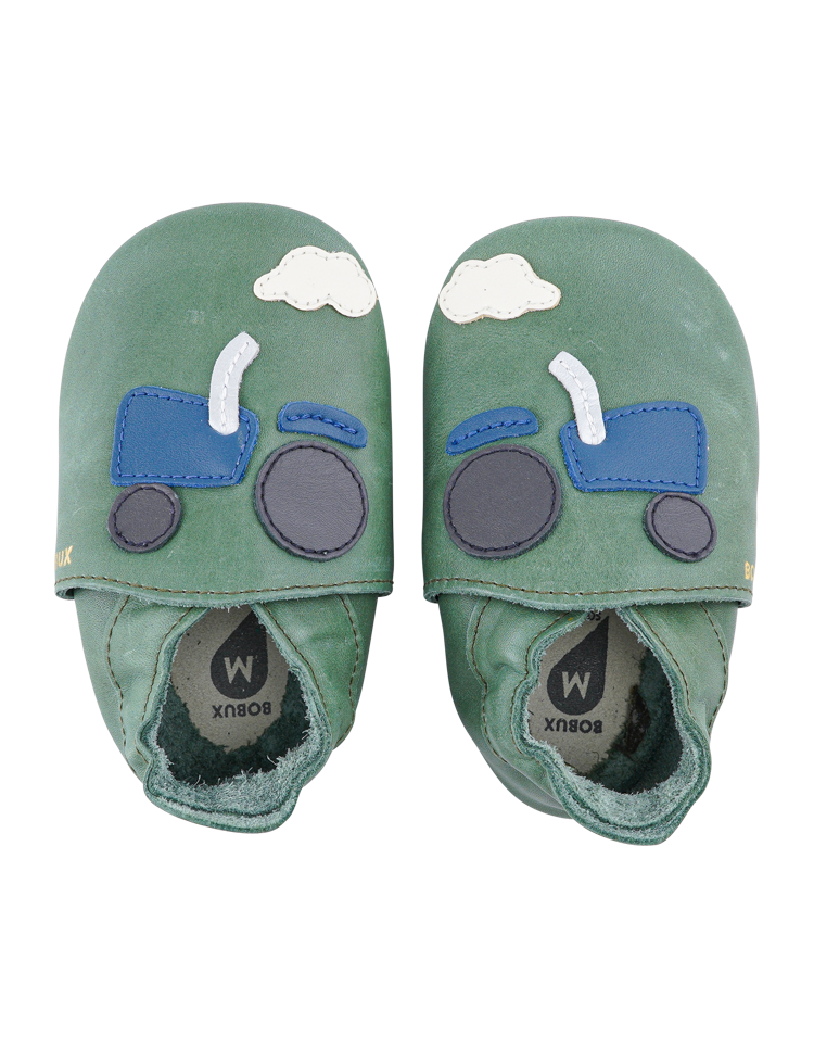 Bobux - Soft Sole Track Olive