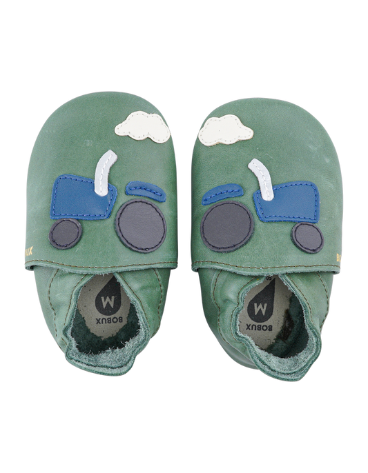 Bobux - Soft Sole Track Olive