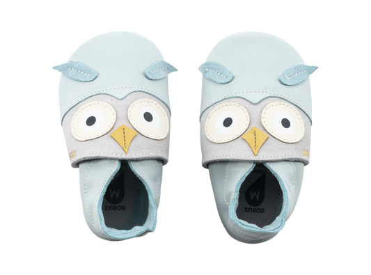 Bobux - Soft Sole Hootie Seafoam
