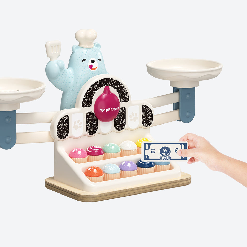 TopBright - Gioco educativo Bilancia Yummy Bear